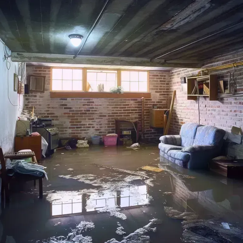 Flooded Basement Cleanup in Mendon, VT